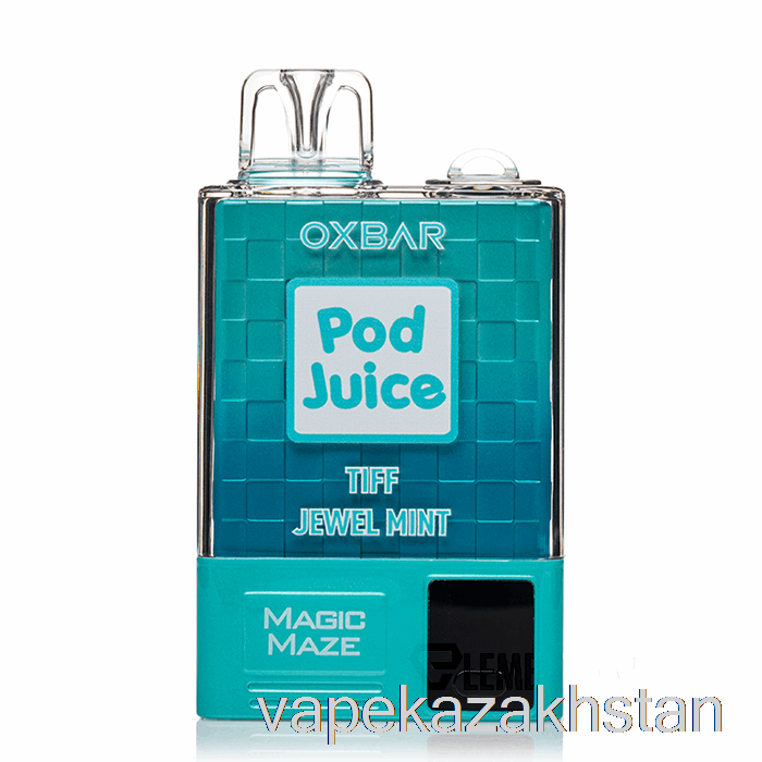 Vape Smoke OXBAR Magic Maze Pro 10000 Disposable Tiff Jewel Mint - Pod Juice